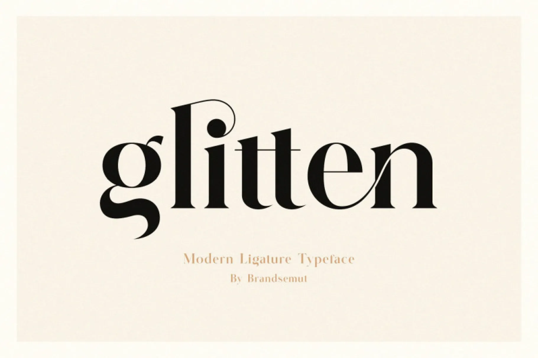Glitten Font